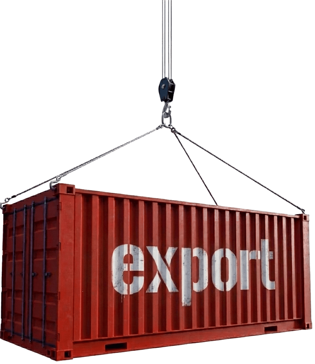 export konténer