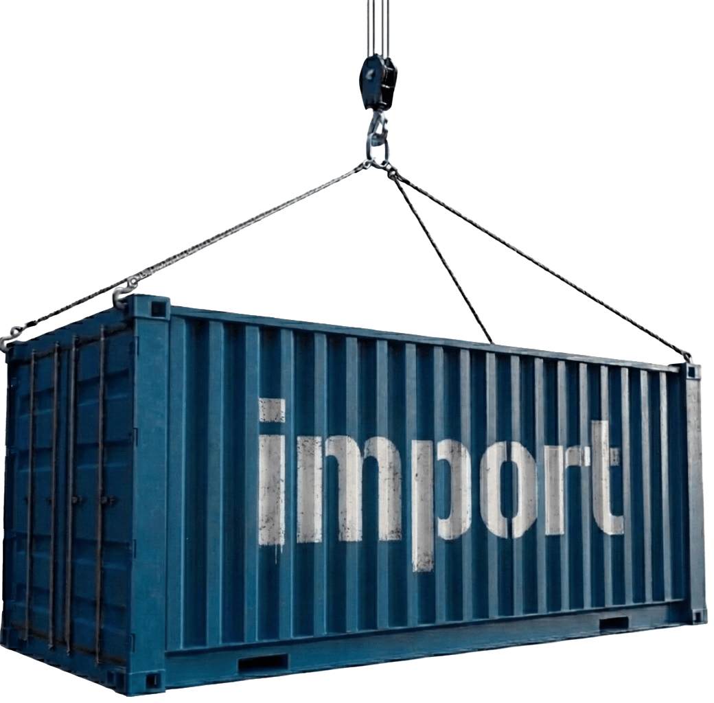 import konténer